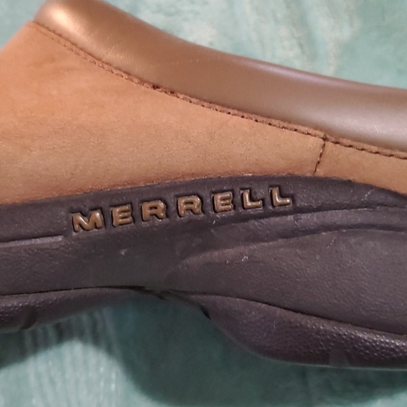 Merrell Primo Jungle Stone Moc Clogs - Picture 6 of 8